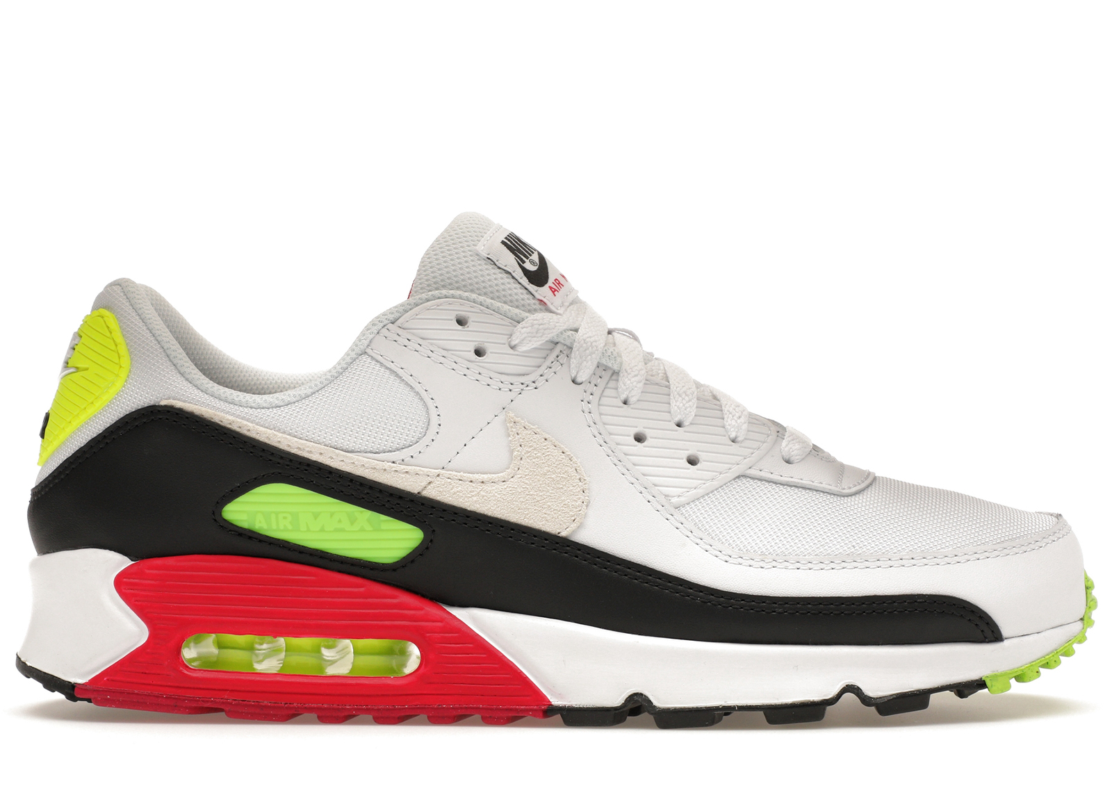 Air max 90 white pink black sale