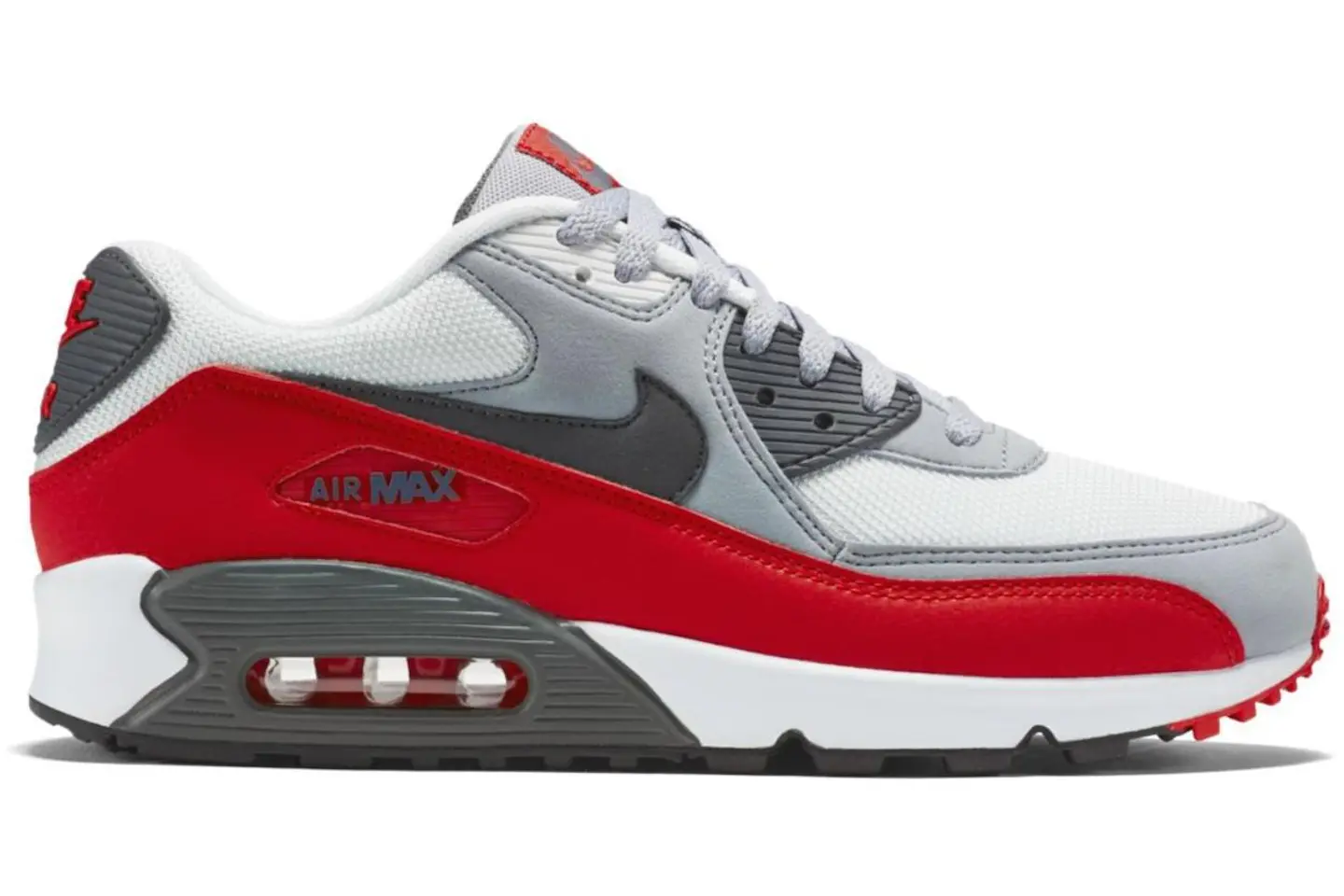 Nike Air Max 90 Wolf Grey Dark Grey Men's - 537384-039 - US