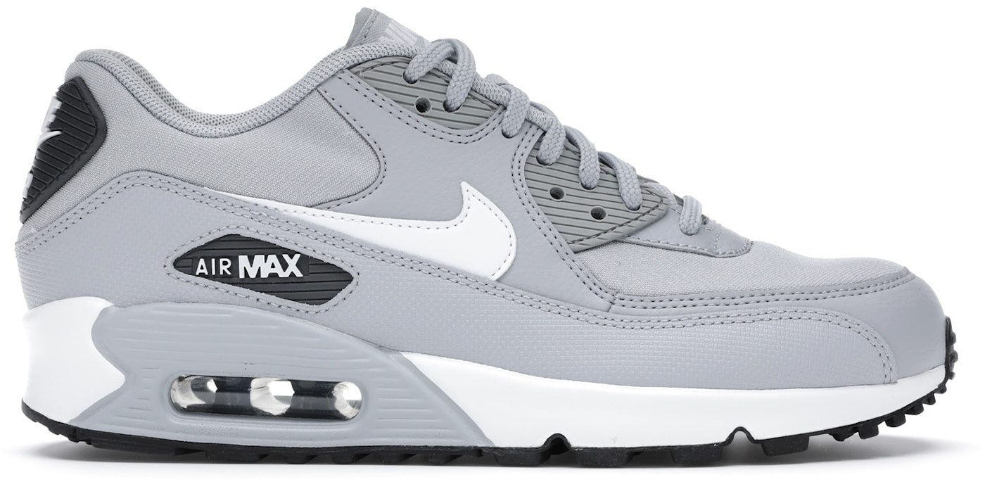 Nike Air Max 90 Wolf Grey White Black (W) 325213048