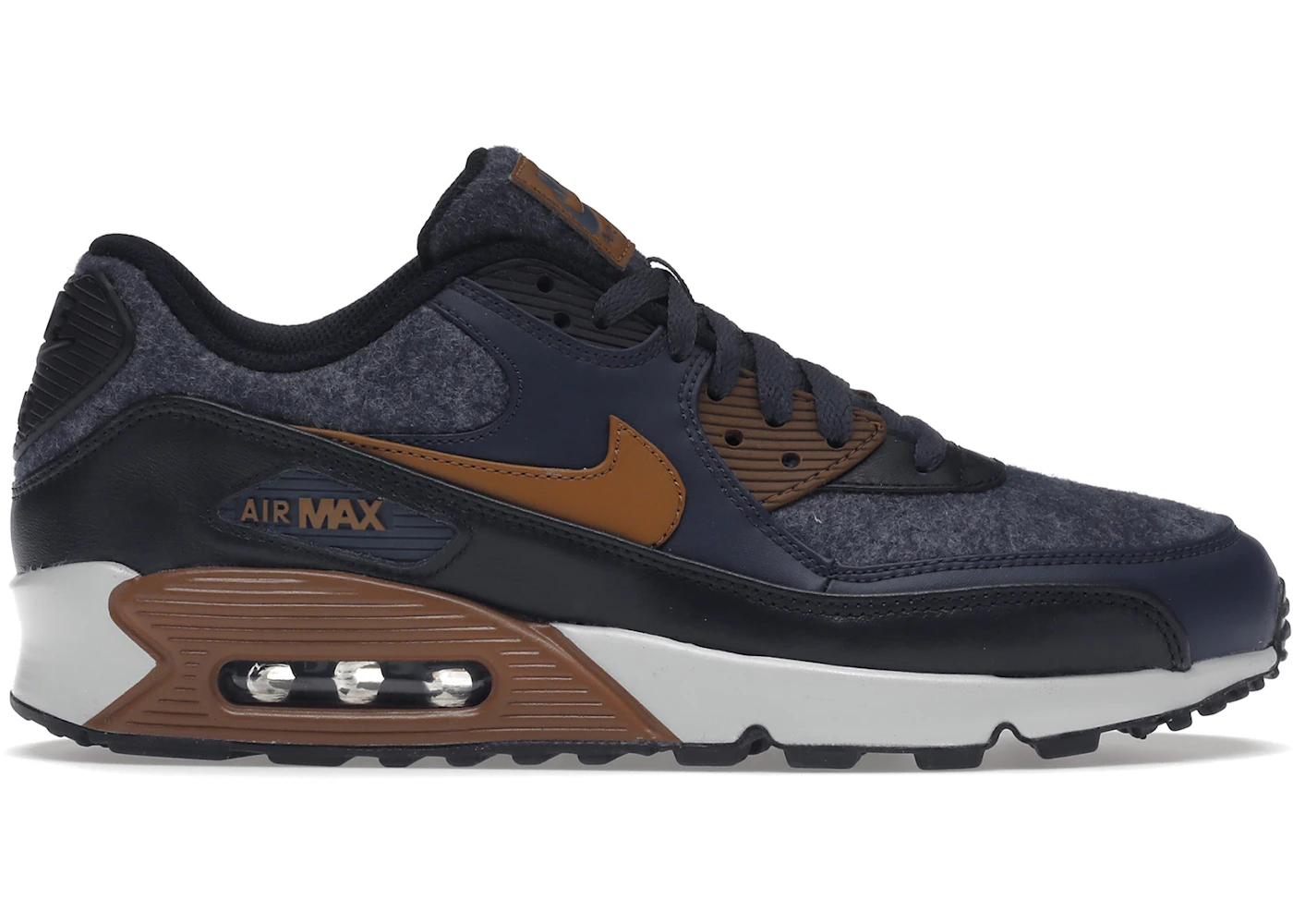 Nike Air Max 90 Wool Thunder Blue Men's 700155-404 US