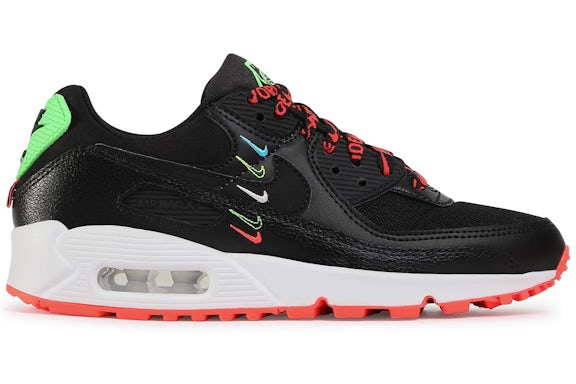 Nike Air Max 90 Worldwide Pack Black Flash (Women's) - CK7069-001 - US