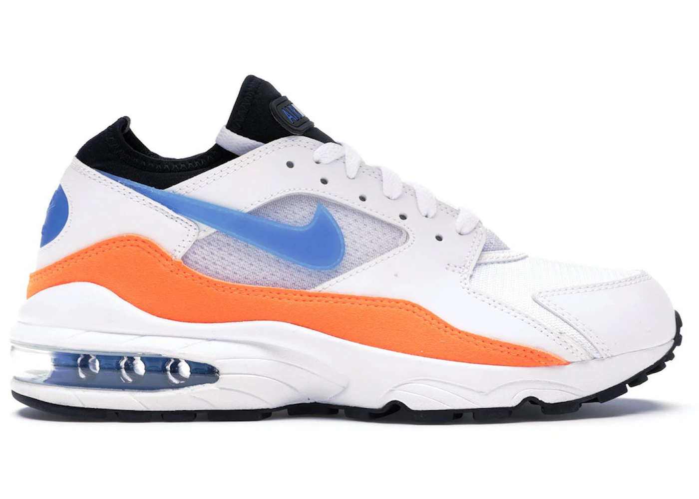 Nike Air Max 93 Nebula Blue Orange Men's 306551-104 US