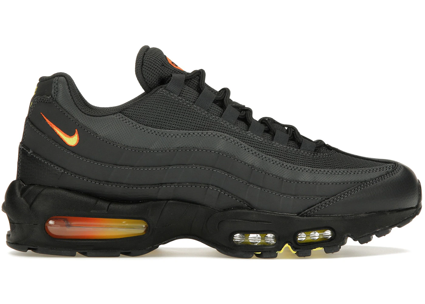 Nike Shoes Air Max 95 Nere E Arancioni Nike Air Max 95 Antracite