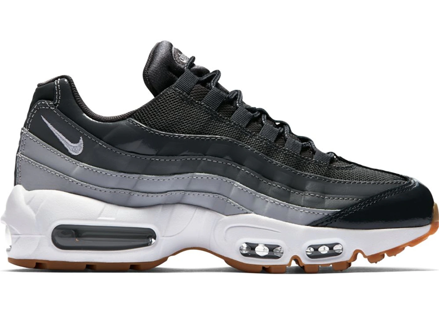 Air max 95 black white wolf grey discount