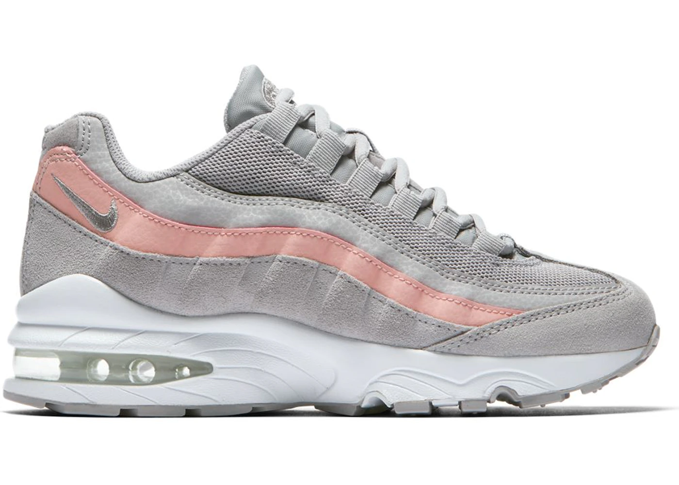 Nike air max 95 bleached coral best sale