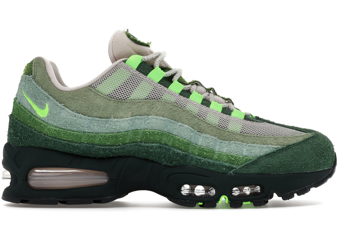Nike Air Max 95 Big Bubble Ducks of a Feather Oregon Ducks The Woods