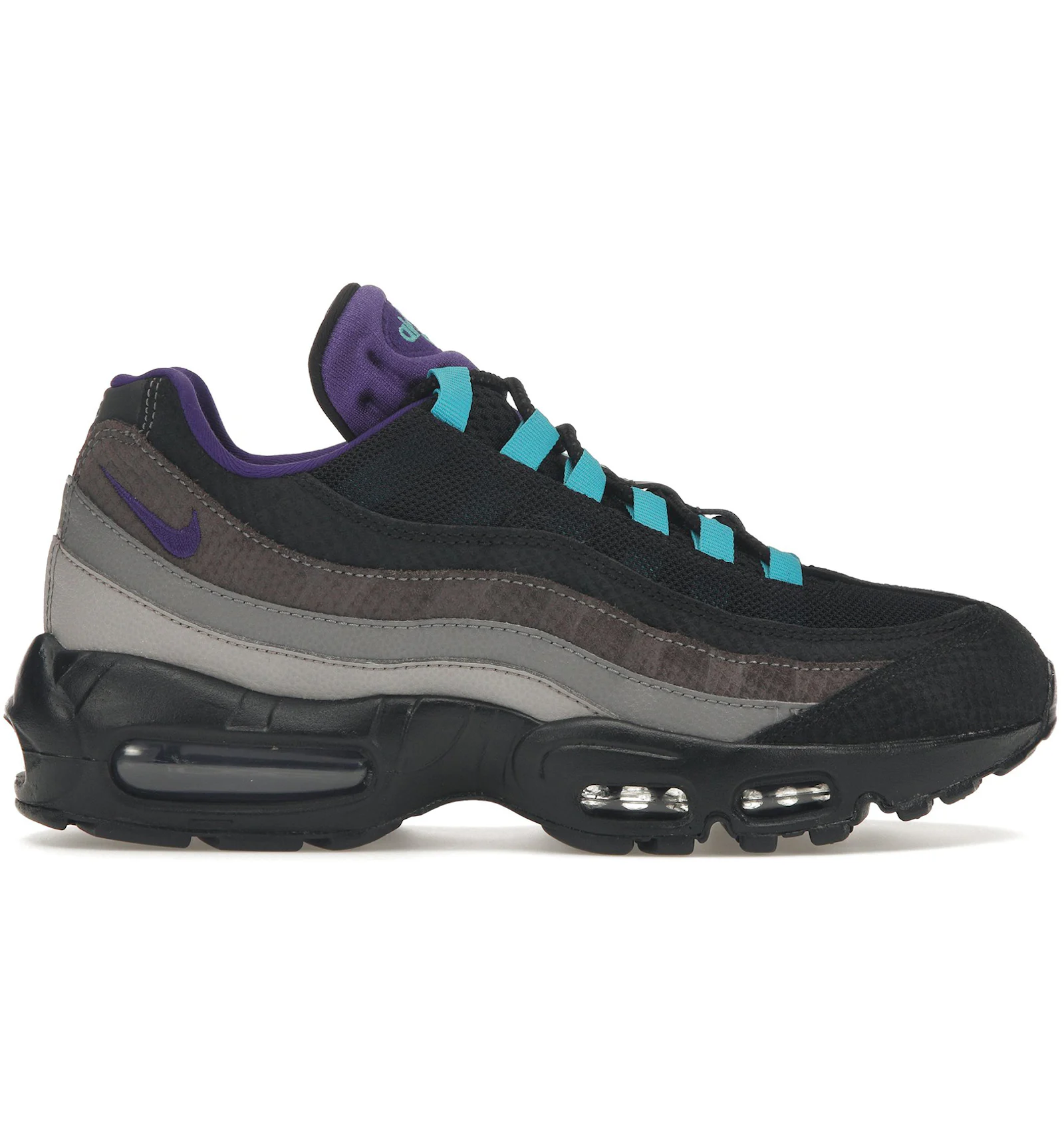Purple and black nike air max 95 Clearance