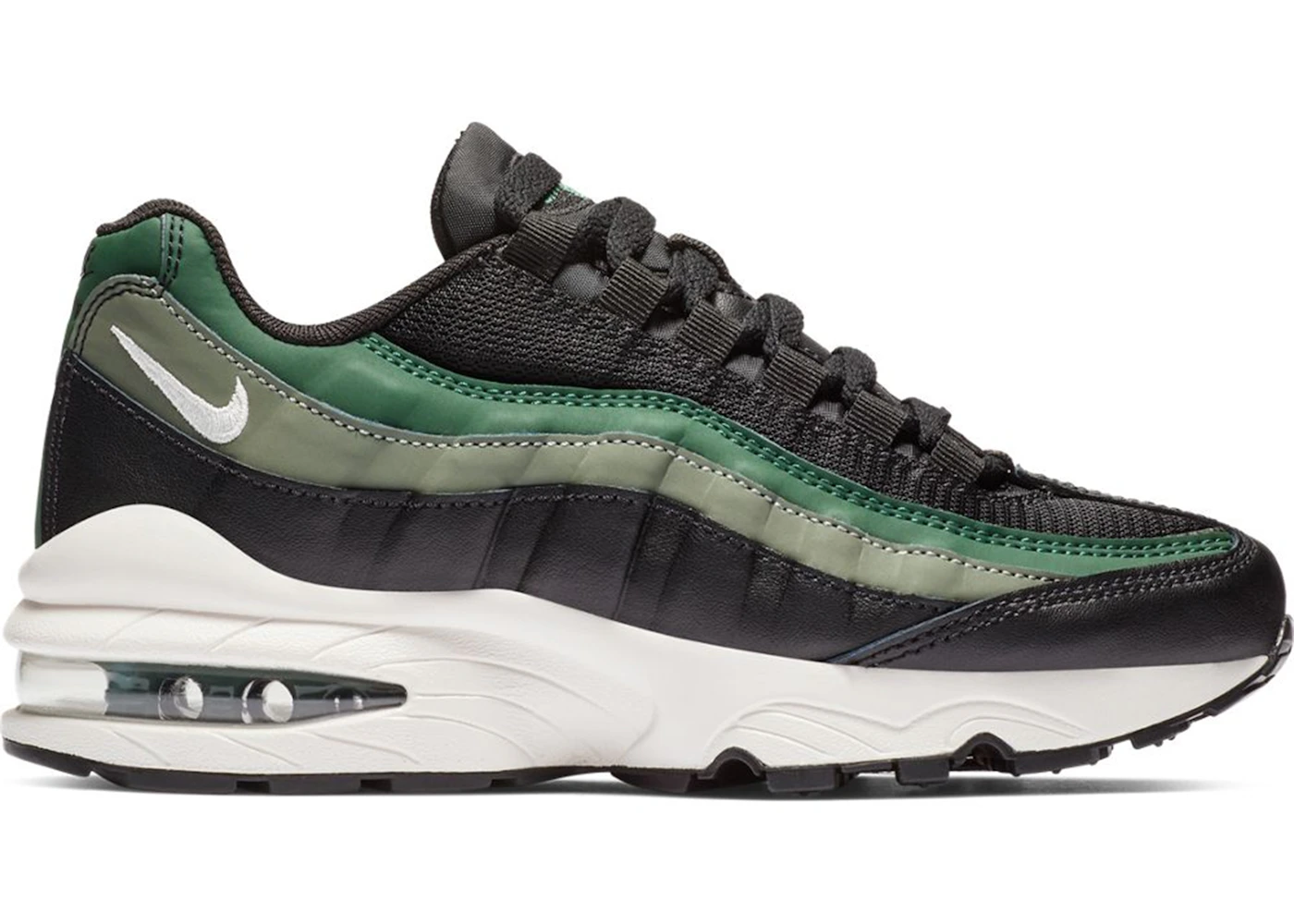Nike Air Max 95 Black Fir Vintage Lichen GS 905348 027 US