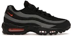 Nike Air Max 95 en negro, gris y anaranjado