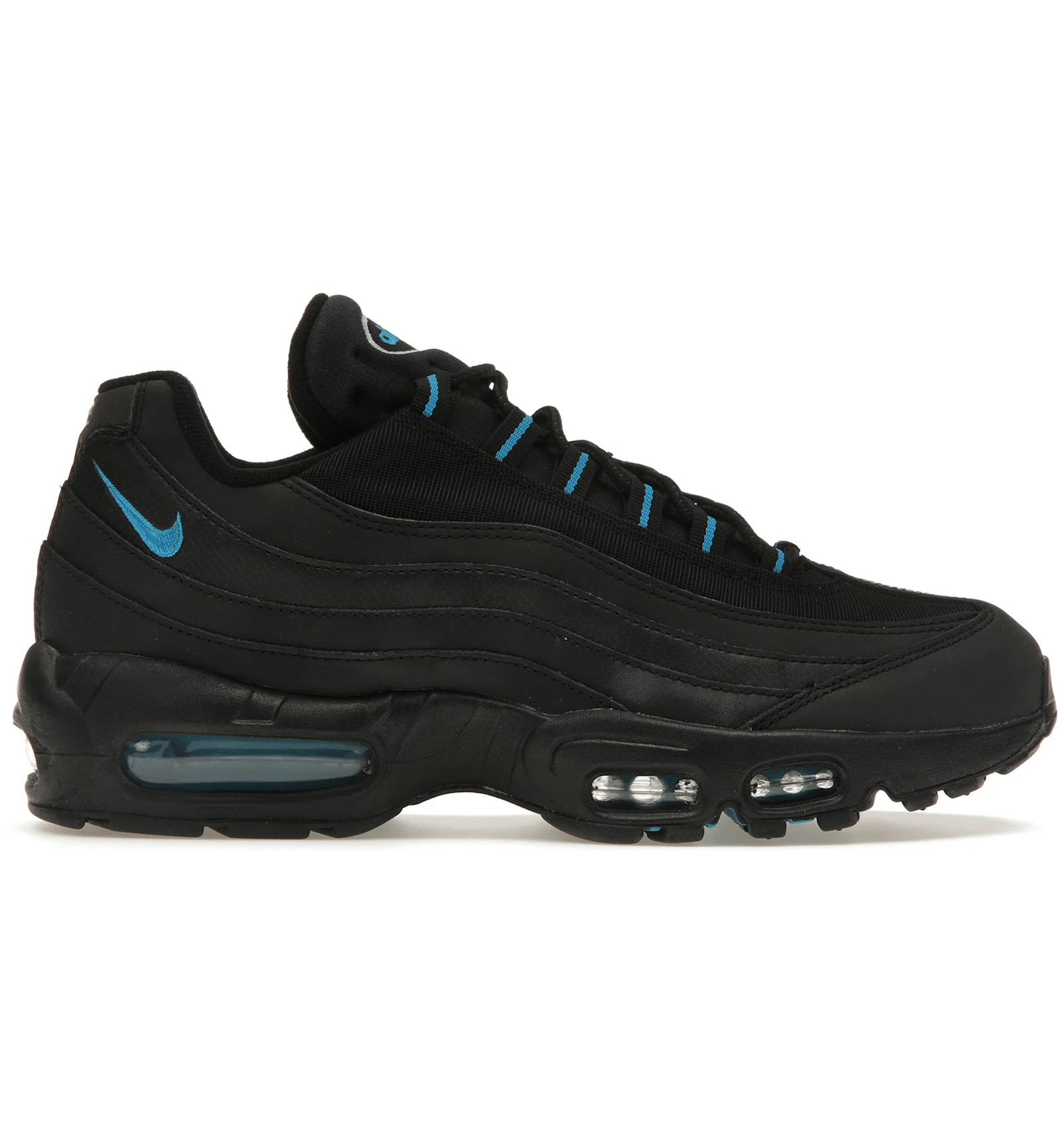 Nike air max 95 junior black and blue Outlet