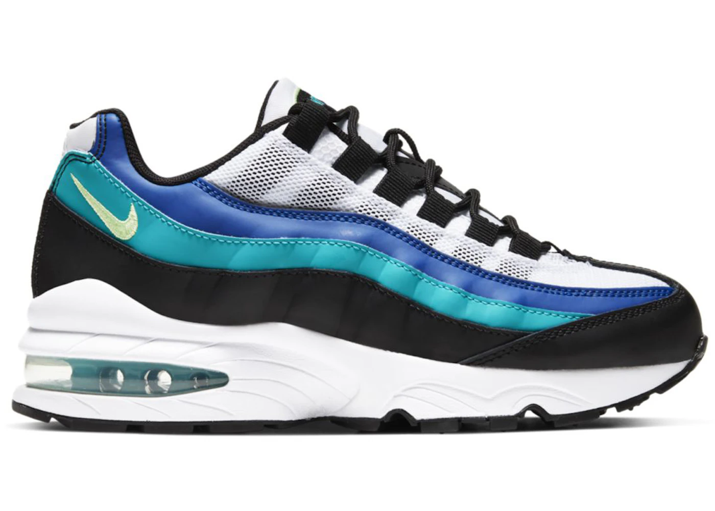 Nike Air Max 95 Black Oracle Aqua (GS) - 905348-040 - US