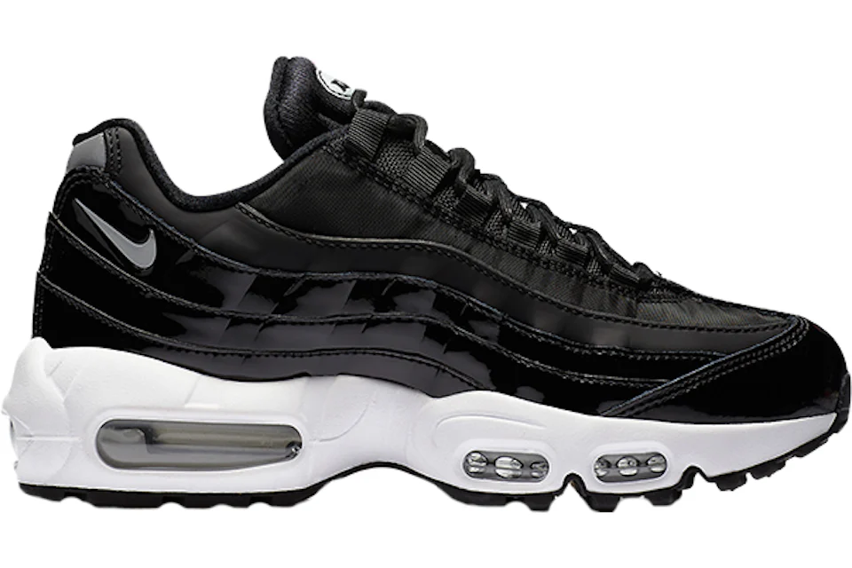 Nike Air Max 95 Black Patent Women s AH8697 001 US