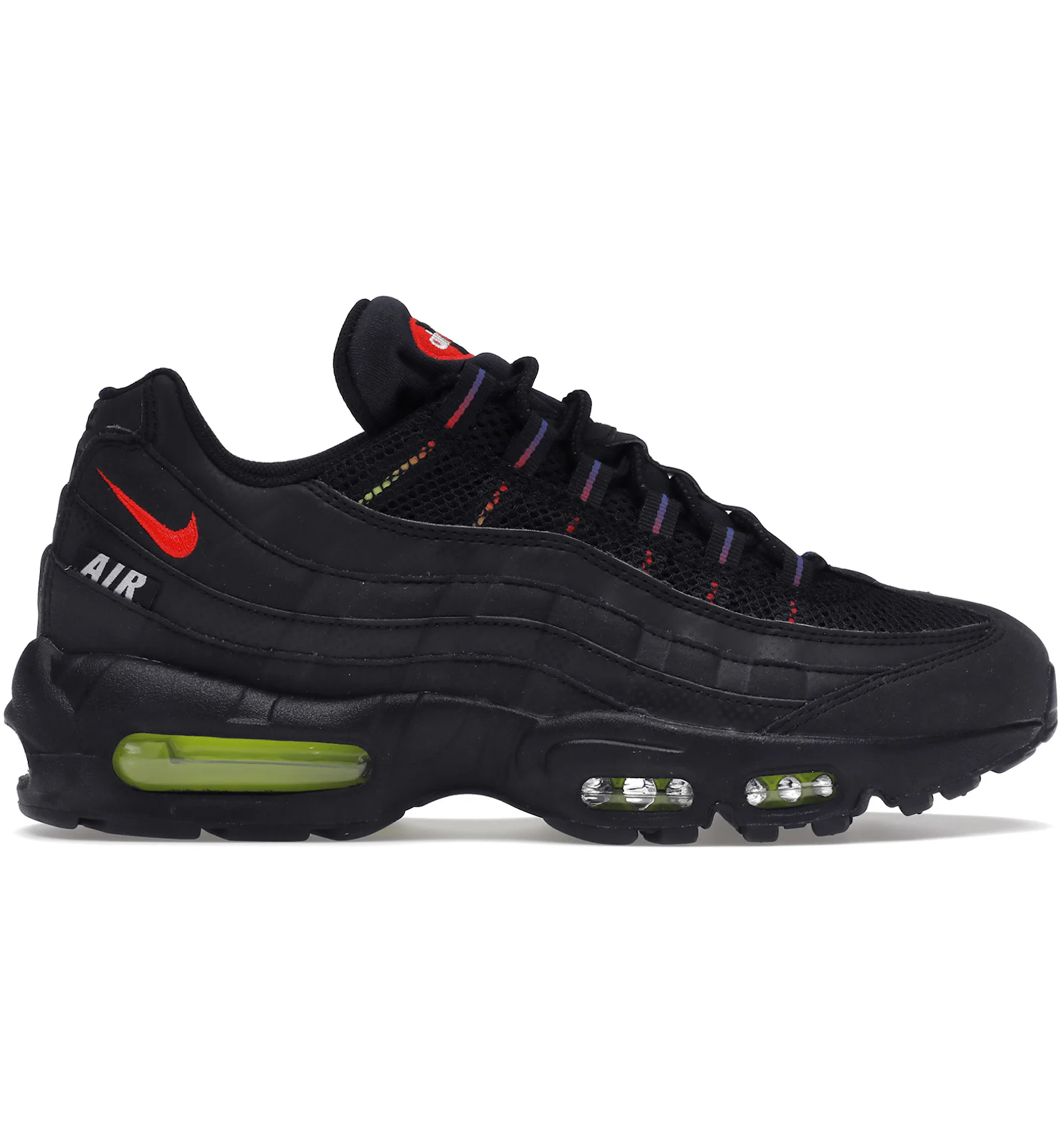 Nike air max 95 black grey volt Clearance