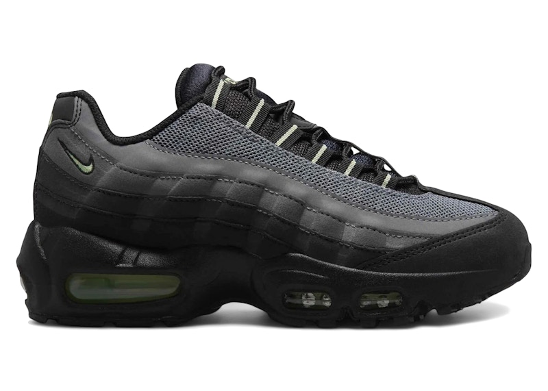 Pre-owned Nike Air Max 95 Vapour Green Sneakers In Black/anthracite/iron Grey