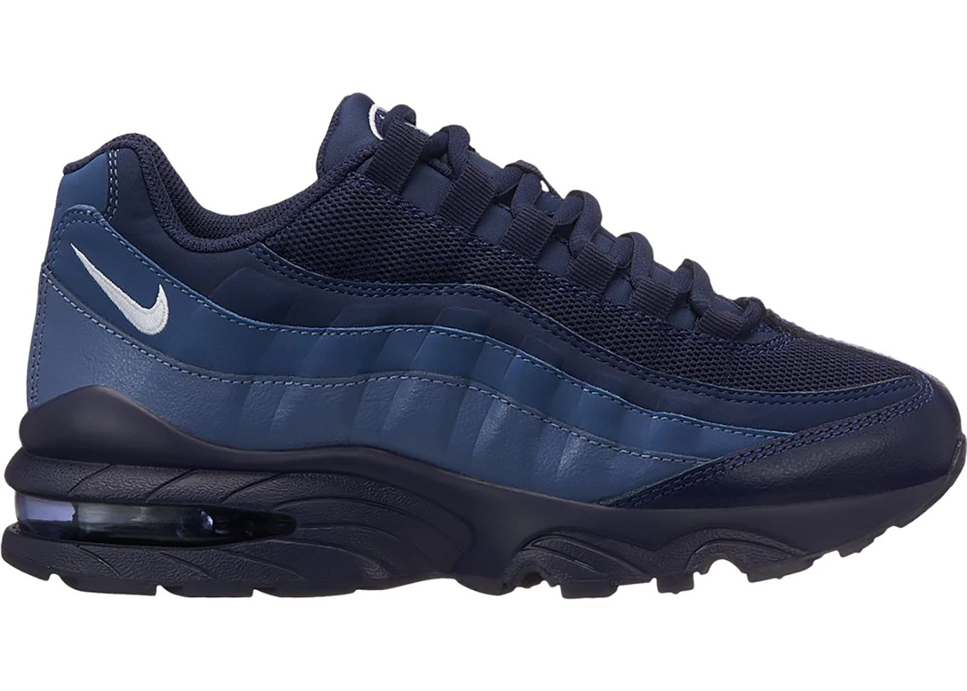 Air max 95 top junior black and blue