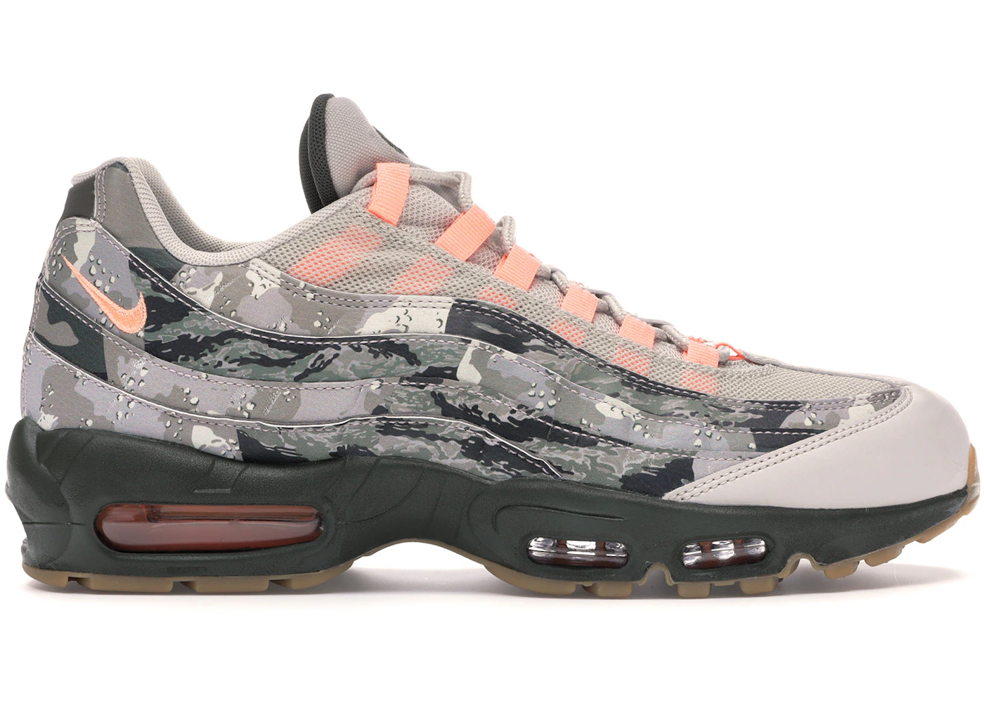 Nike Air Max 95 Camo Sunset Men's AQ6303-001 US