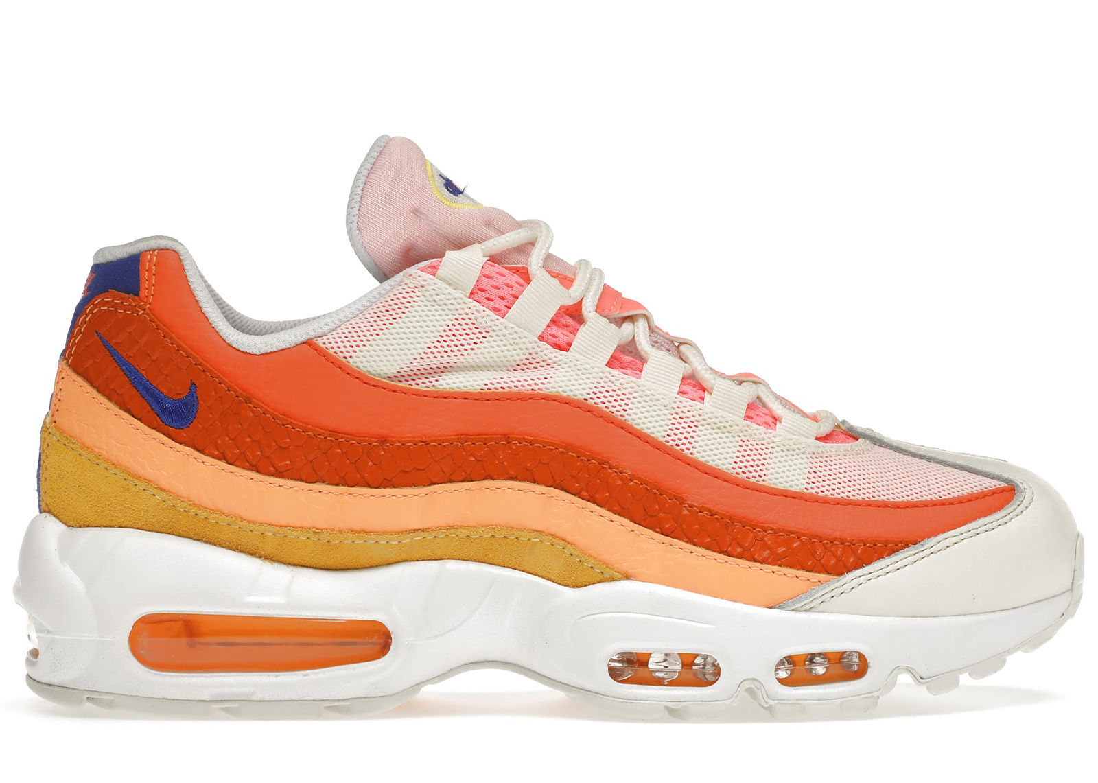 Air max outlet 95 arancioni