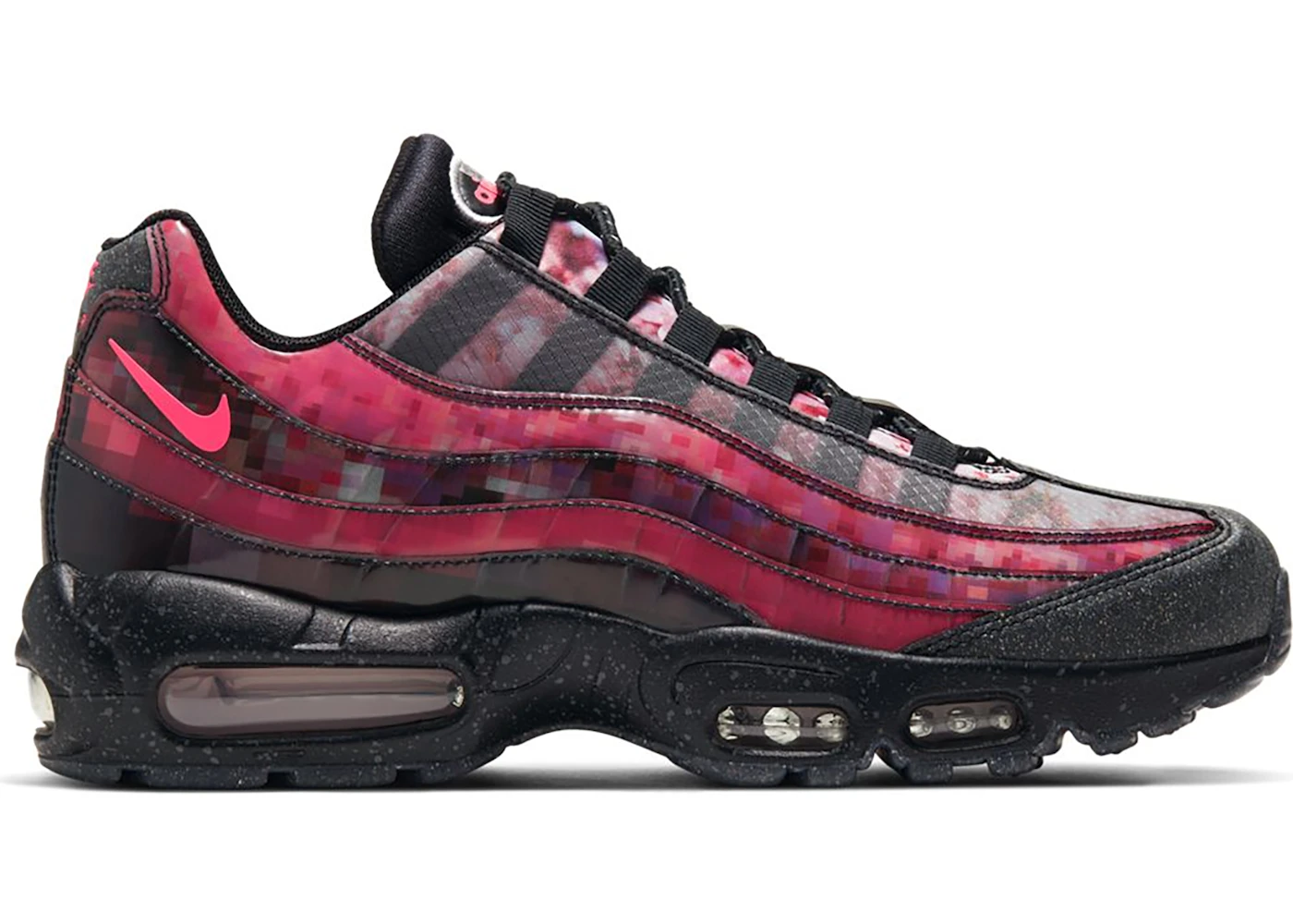 Pink black air max 95 best sale