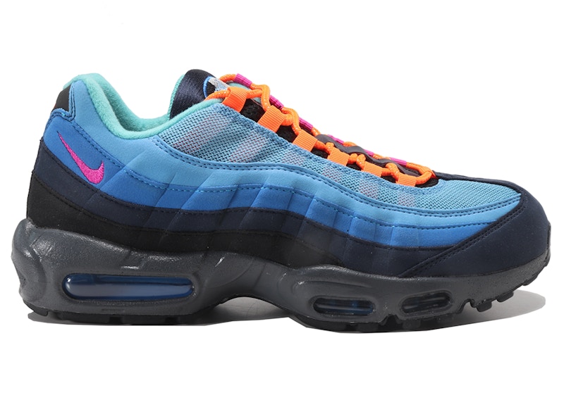 Blue orange air max 95 best sale