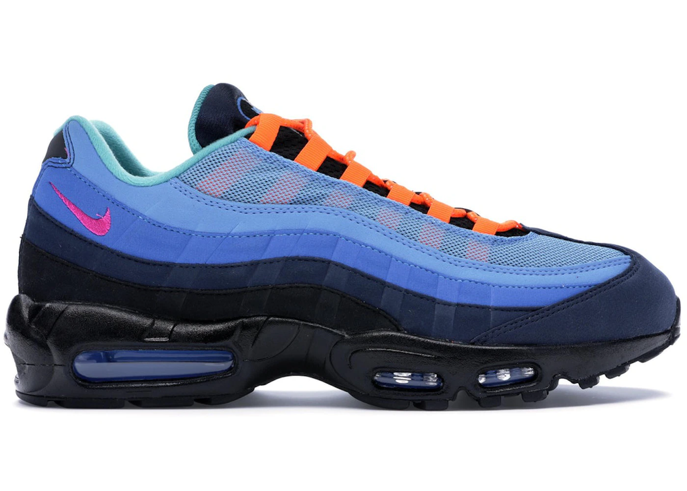 Nike air max 95 black orange blue Outlet