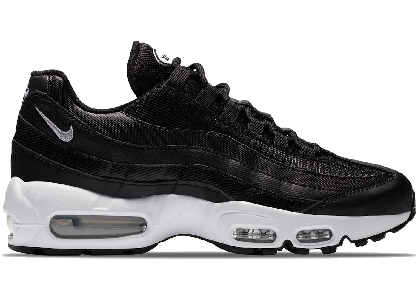 Air max 95 womens black and white Clearance