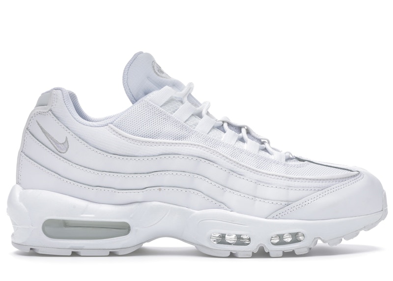 Nike Air Max 95 Essential coloris blanc gris brouillard Homme