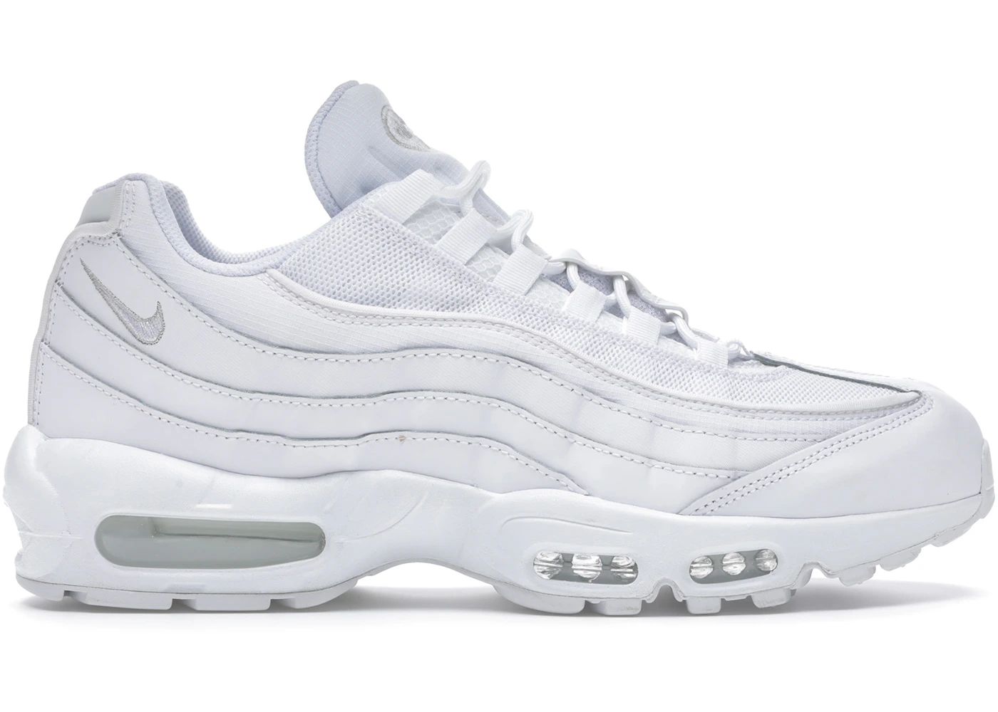 White on white air max 95 Clearance
