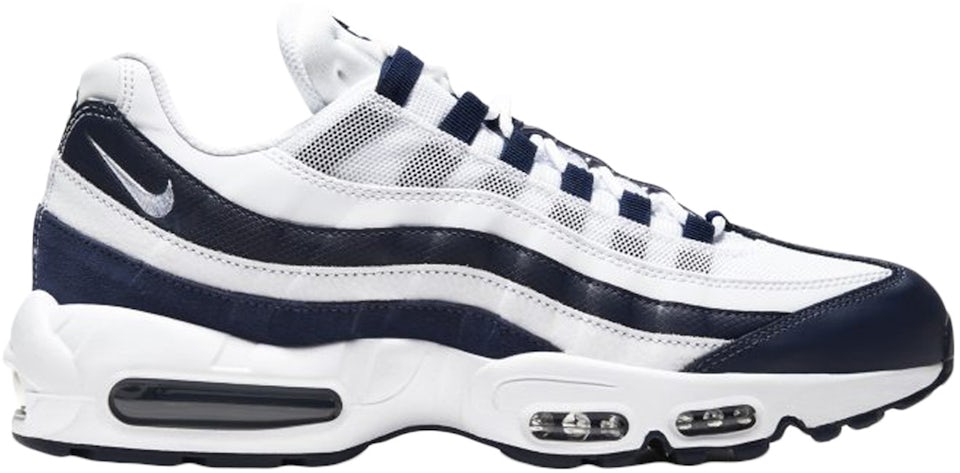Nike Air Max 95 Essential White Navy for Sale