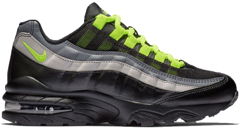 Nike Air Max 95 Black Volt (GS) Kids' - 905348 022 - US