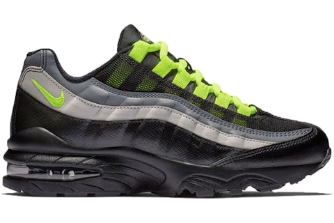 Nike Air Max 95 Black Volt (GS) 905348 022 US