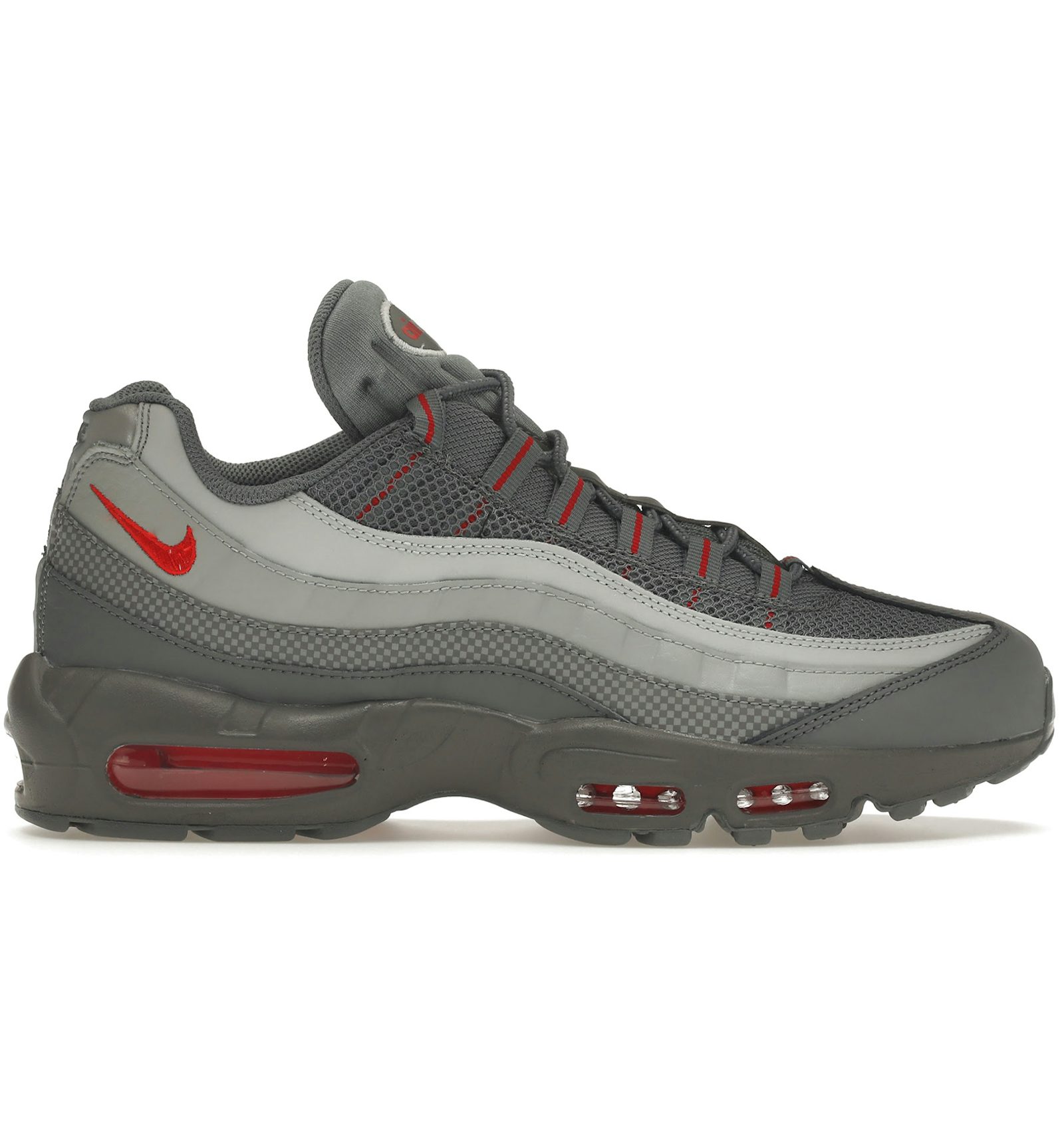 Grey red air max 95 Outlet