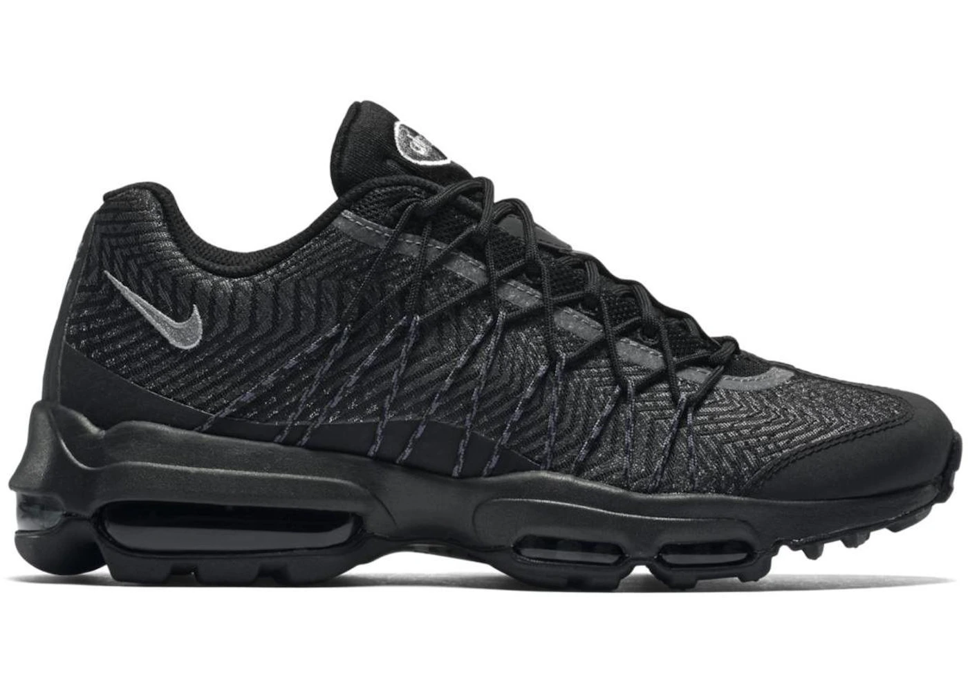 Nike air max 95 ultra jacquard black and white Outlet