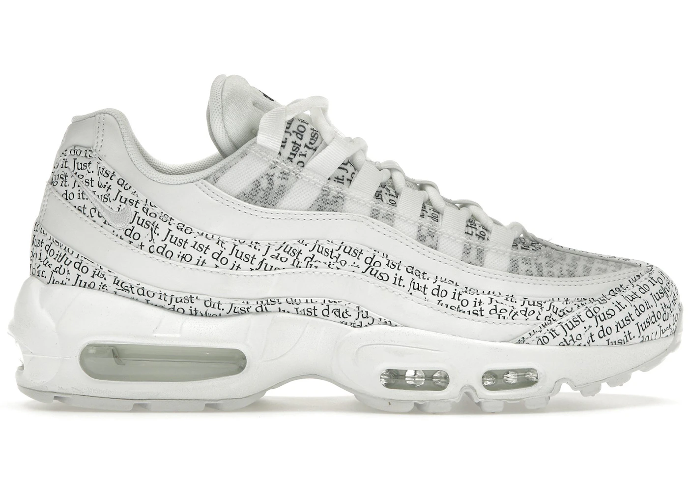 Nike Air Max 95 Just Do It Pack White Men's AV6246-100 US