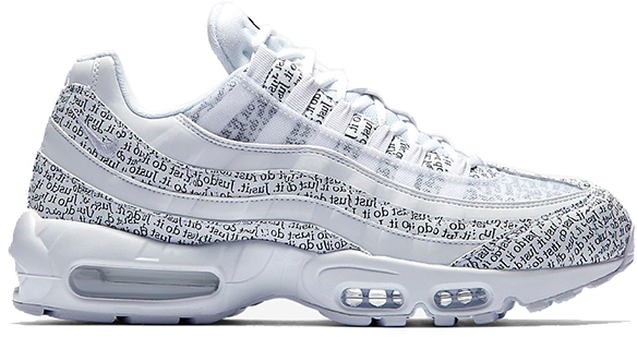 air max 95 white just do it
