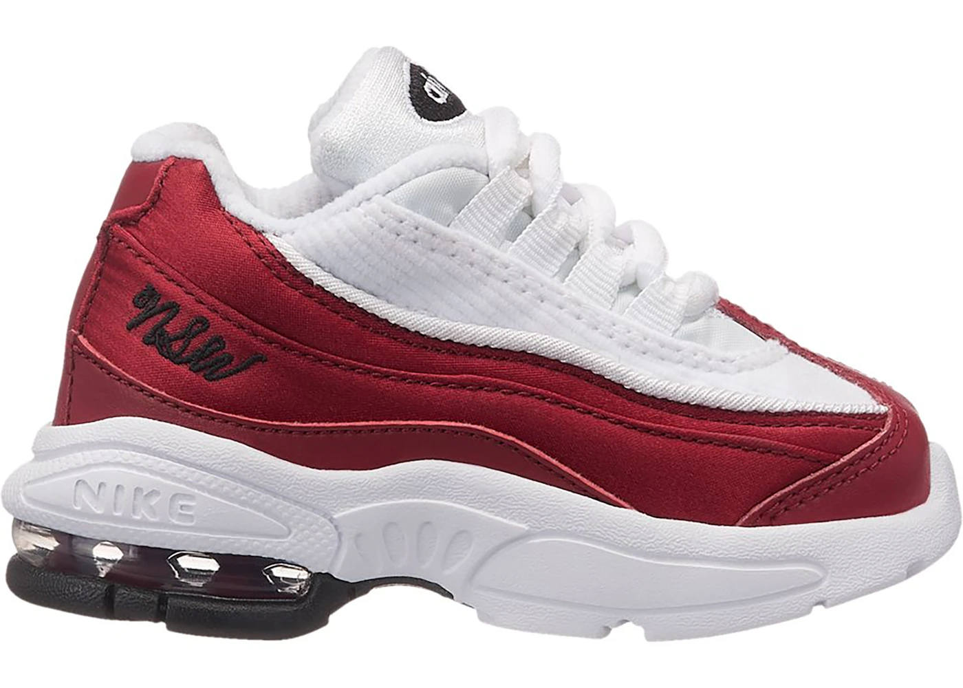 Nike air max top 95 lx red