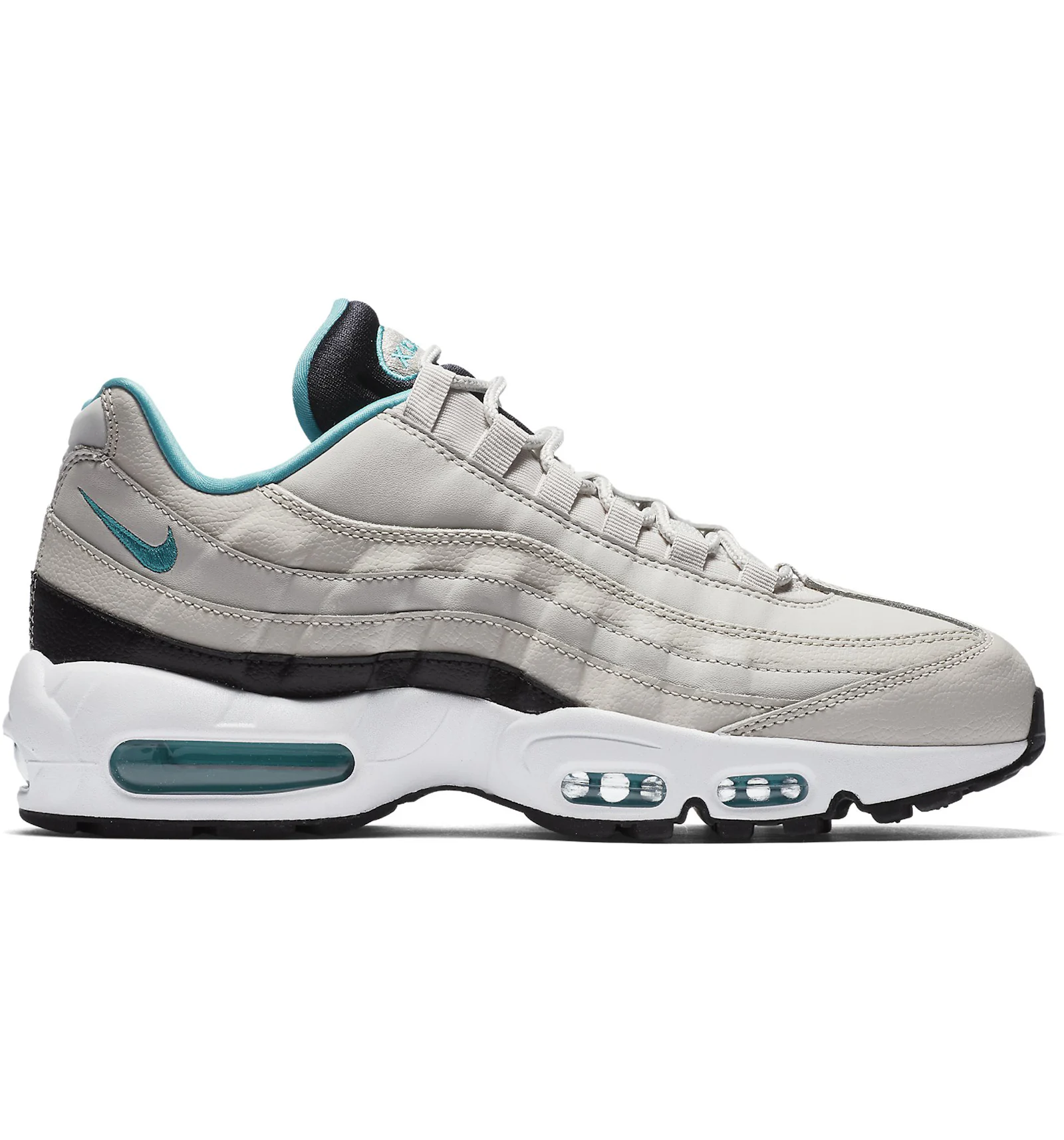 Nike Air Max 95 Light Bone Sport Turqoise Men s 749766 027 US