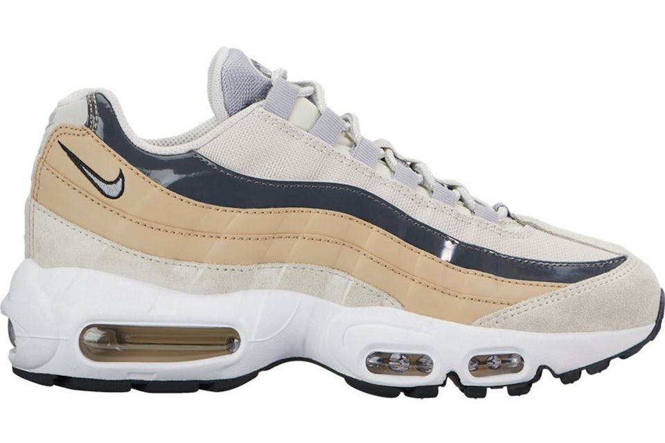 Nike Air Max 95 Light Bone Wolf Grey Mushroom (Women's) - 307960