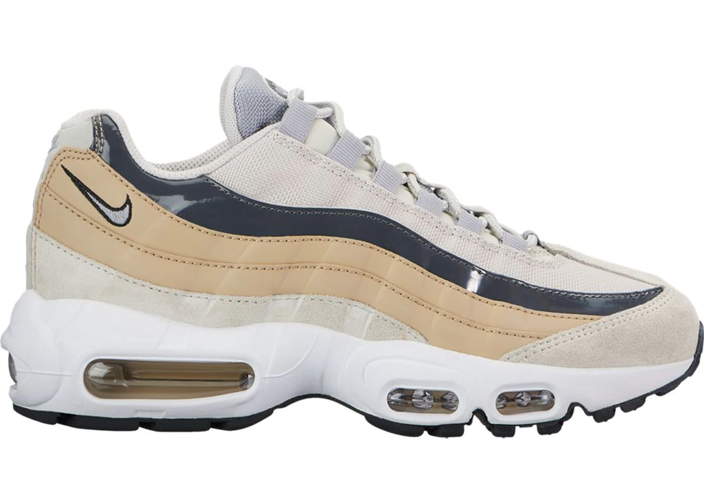 Nike Air Max 95 Light Bone Wolf Grey Mushroom Women s 307960