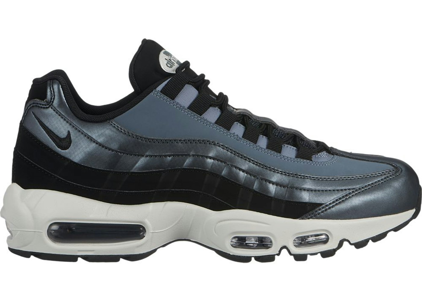 Nike Air Max 95 Liquid Metal Metallic Blue Dusk - 538416-405 Nike Air Max 95 Liquid Metal Metallic Blue Dusk - 538416-405