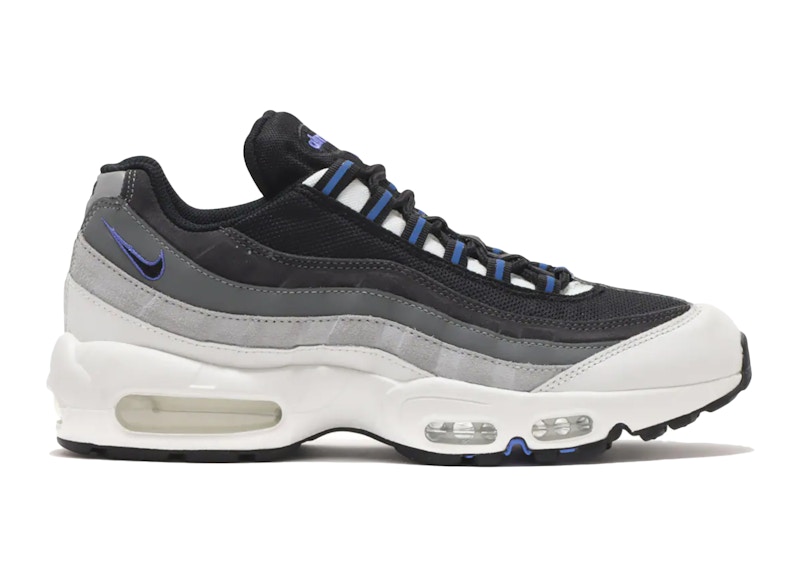 air max 95 white blue black