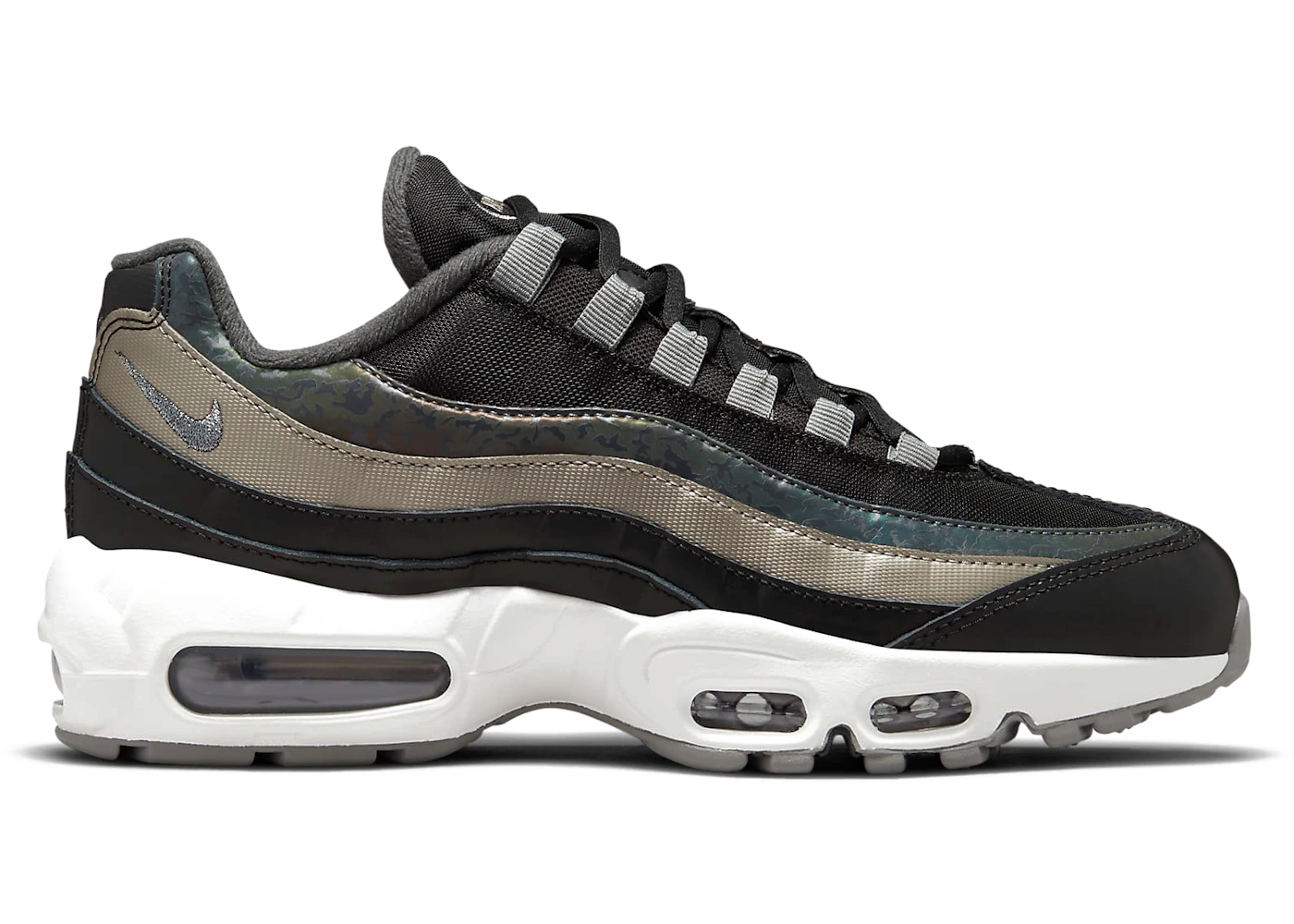 Nike Air Max 95 Black Metallic Pewter (Women's) DC9474-001 US