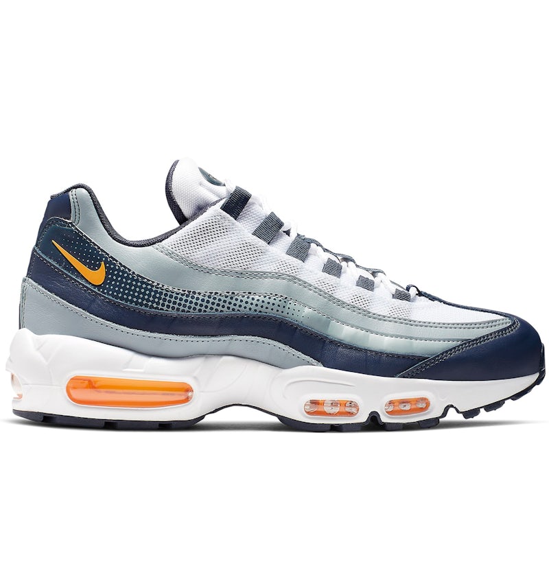 Nike Air Max 95 Midnight Marineblau Laser Orange Herren AJ2018 401 DE