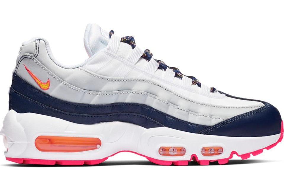Air max 95 2025 midnight navy laser orange