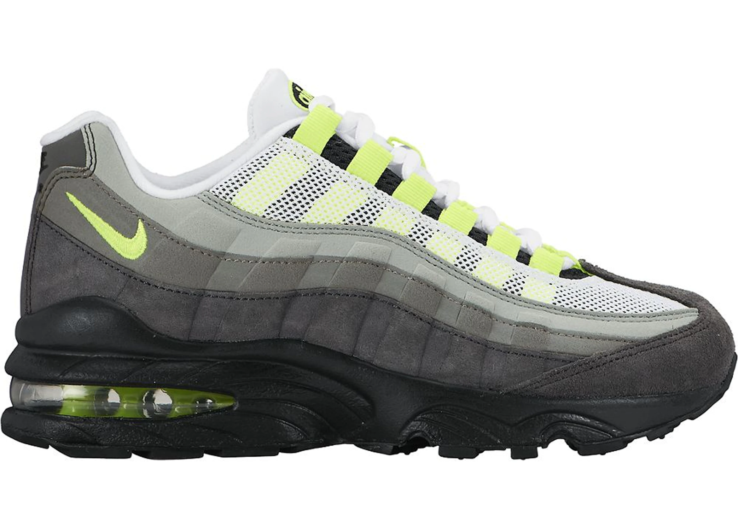 silhouette disinfect paint Nike Air Max 95 Neon (2015) (GS) - 307565-077 - US