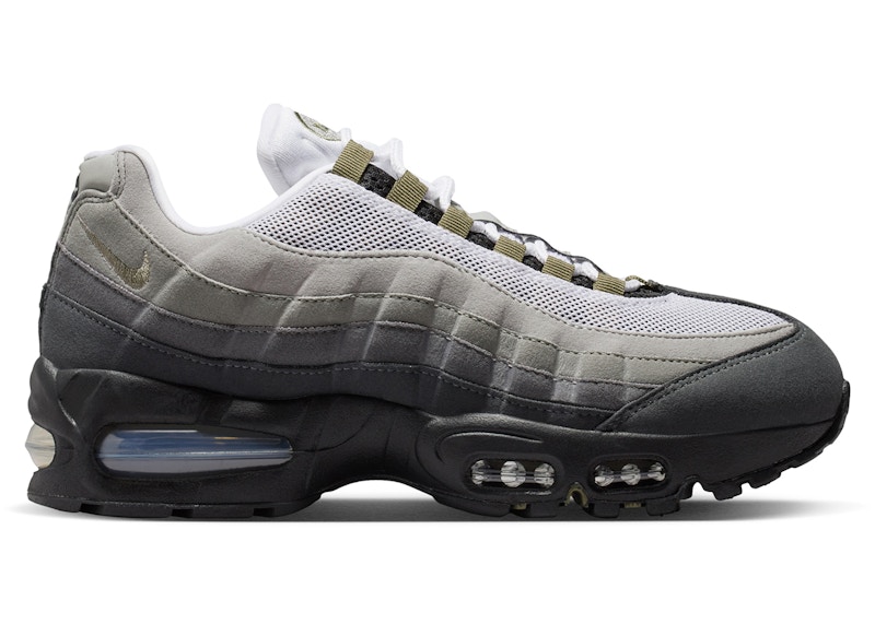 Nike Air Max 95 OG Big Bubble Black Medium Olive (Women's