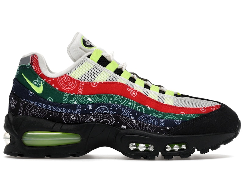 Nike Air Max 95 OG Big Bubble Neon Paisley Bandana