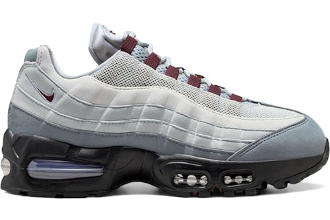 Nike Air Max 95 OG Big Bubble Smoke Grey Burgundy Crush (Femmes