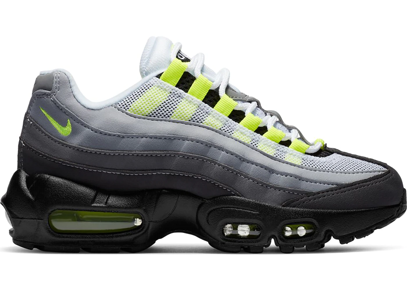 Comparable poor in case Nike Air Max 95 OG Neon (2020) (GS) - CZ0910-001 - US