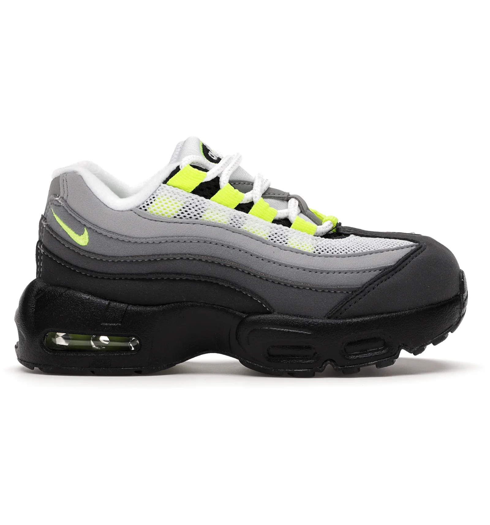 Air max 95 grey/total top orange toddler kids' shoe