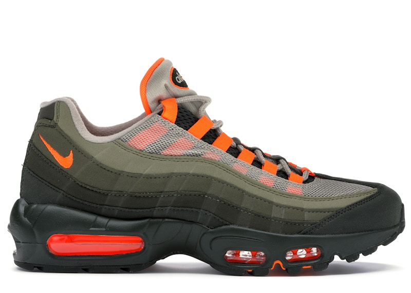 green and orange air max